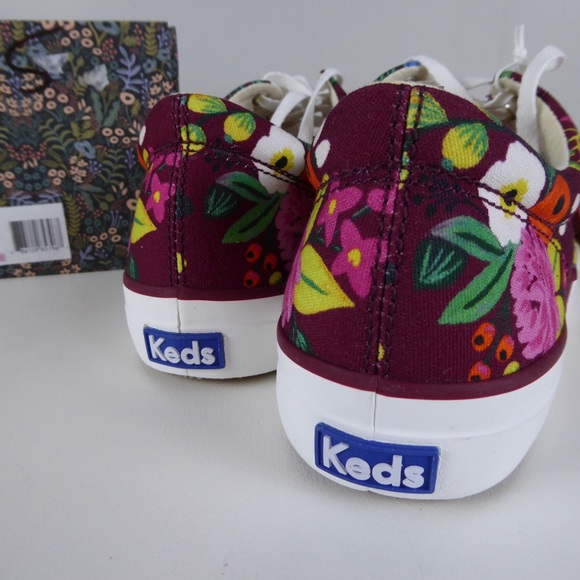 Keds Rifle Paper Co. Floral Sneakers NIB Blossoms - Picture 5 of 8